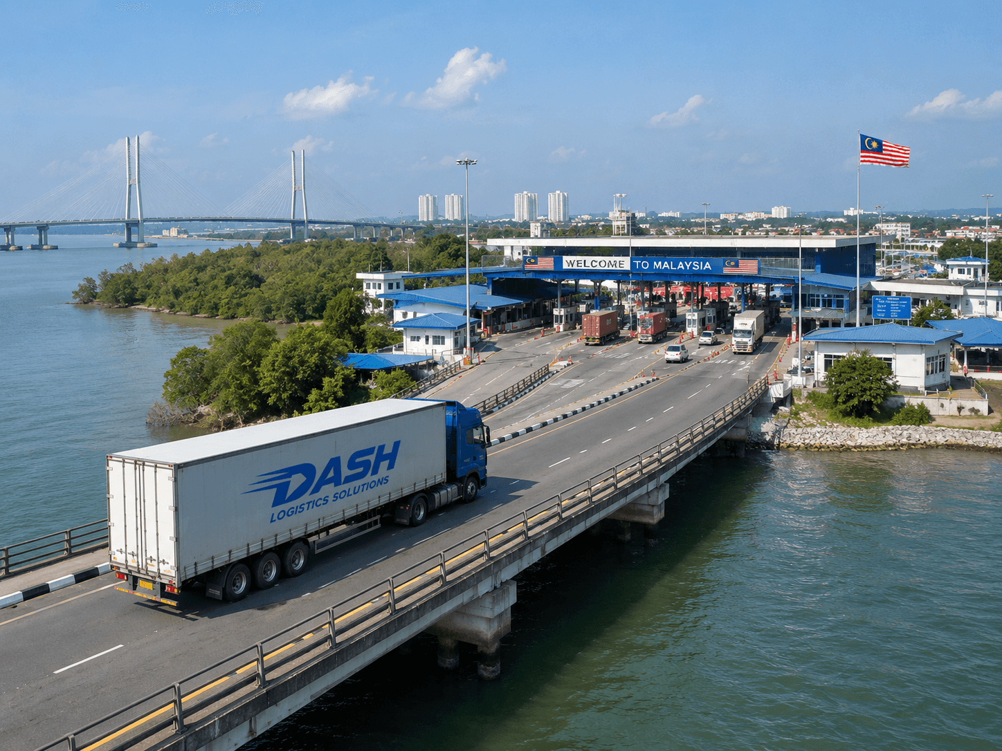 Cross Border Logistics in operation at the DASH hub