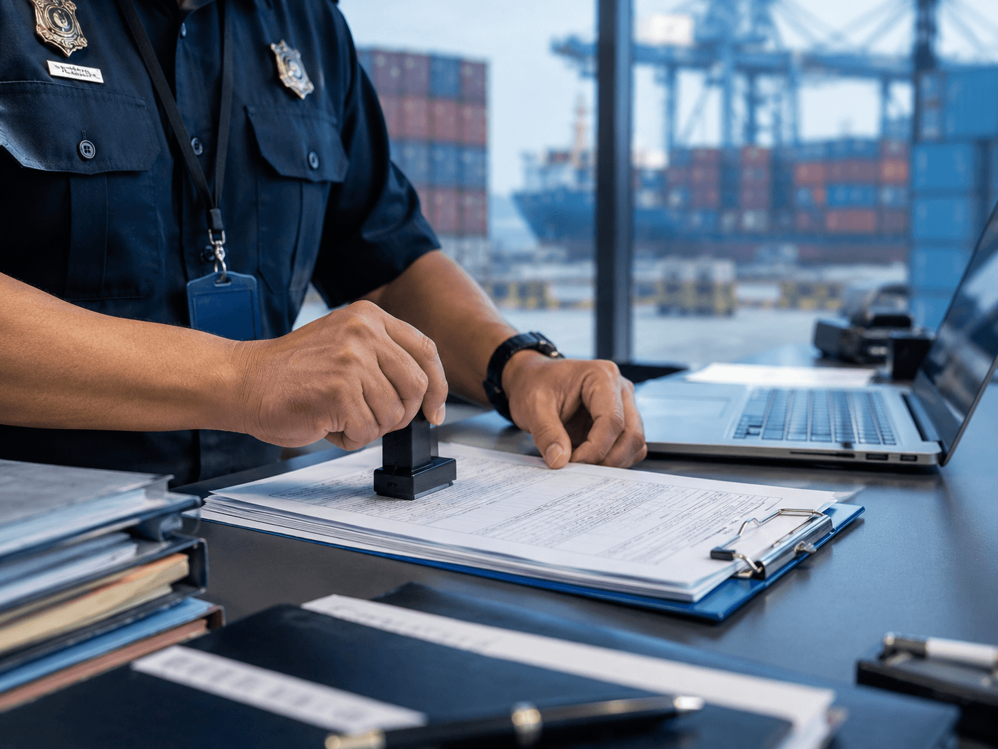 Customs Clearance in operation at the DASH hub