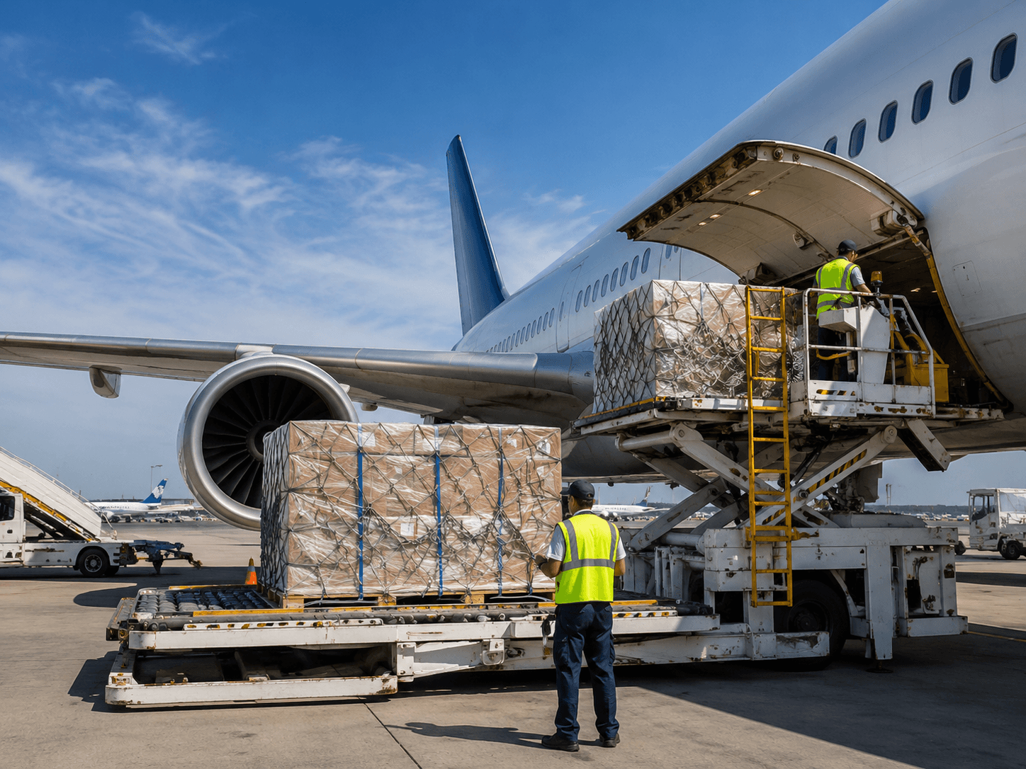 Freight Forwarding in operation at the DASH hub